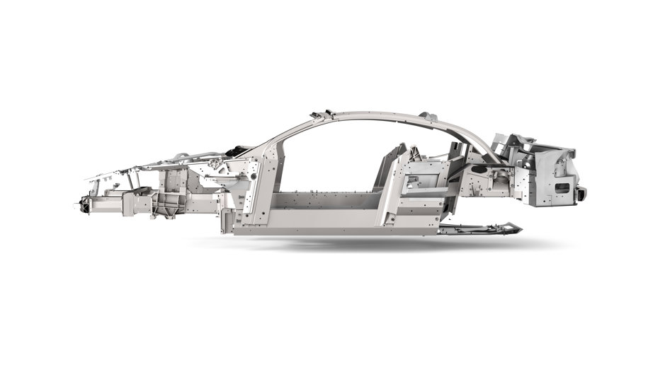 Aluminium is used to build lightweight chassis for cars